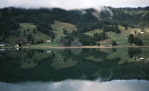 Spiegelung Schwarzsee